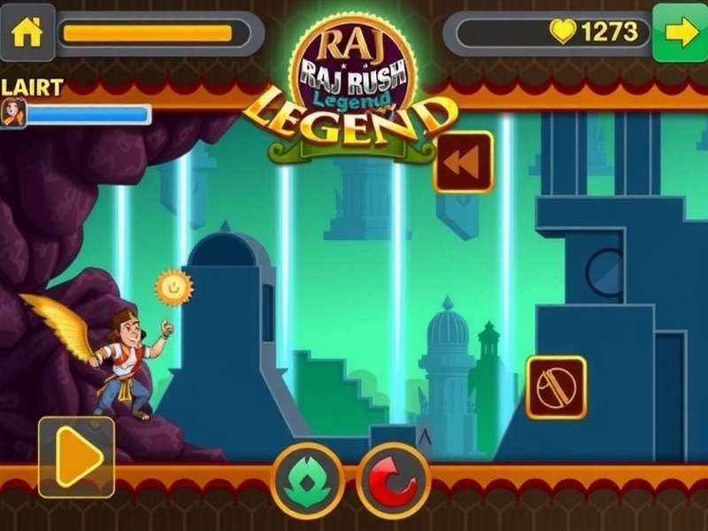 Raj Rush Legend Game Screenshot