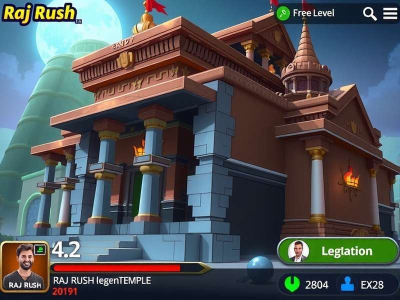 Raj Rush Legend Temple Level